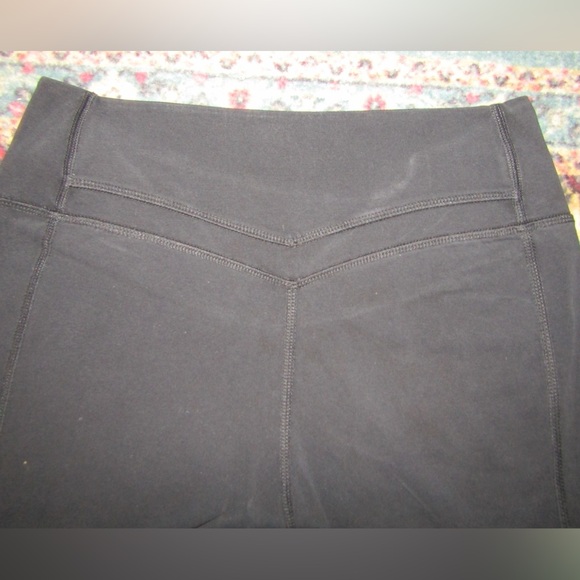 Black Nike Yoga Pants Straight Leg - Picture 3 of 5